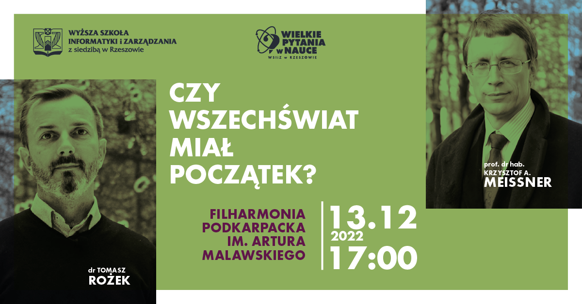 czy wszechświat miał poczatek spotkanie