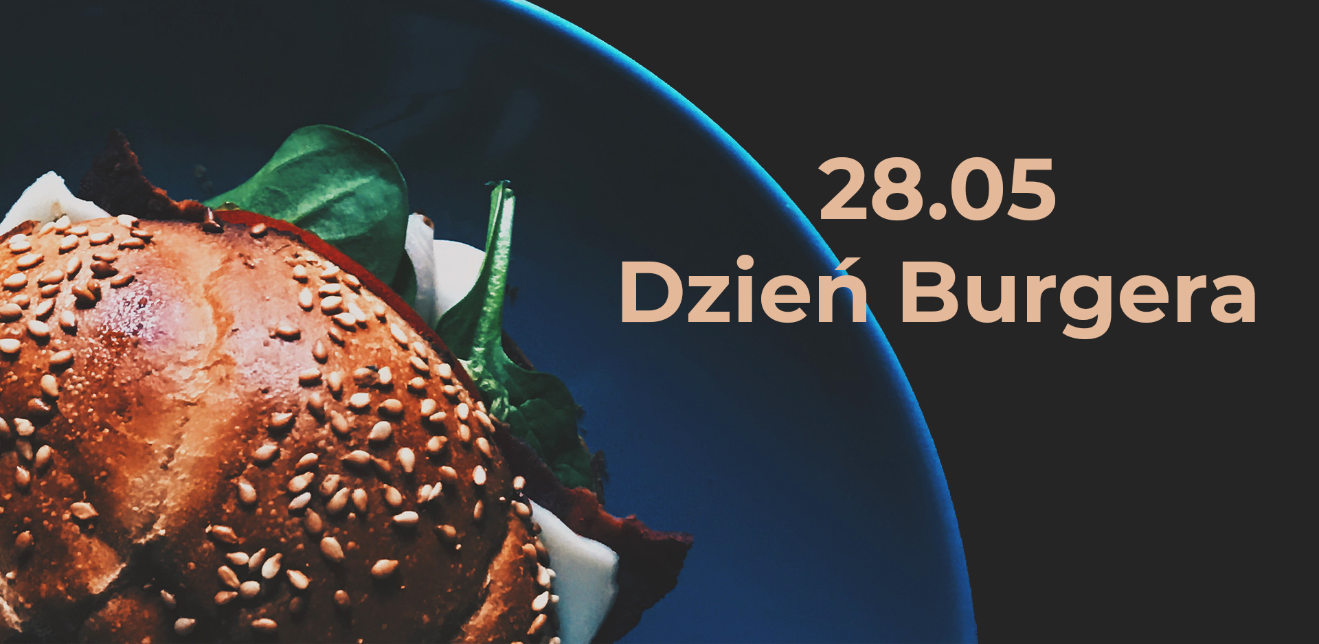 Dzień burgera z burgerem