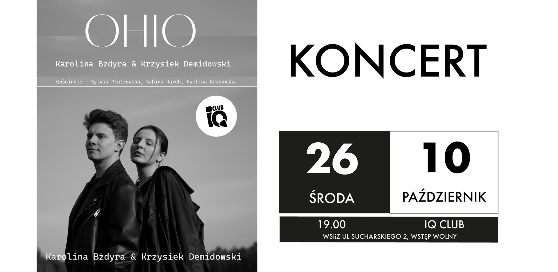 Koncert i wernisaż w IQ Klubie