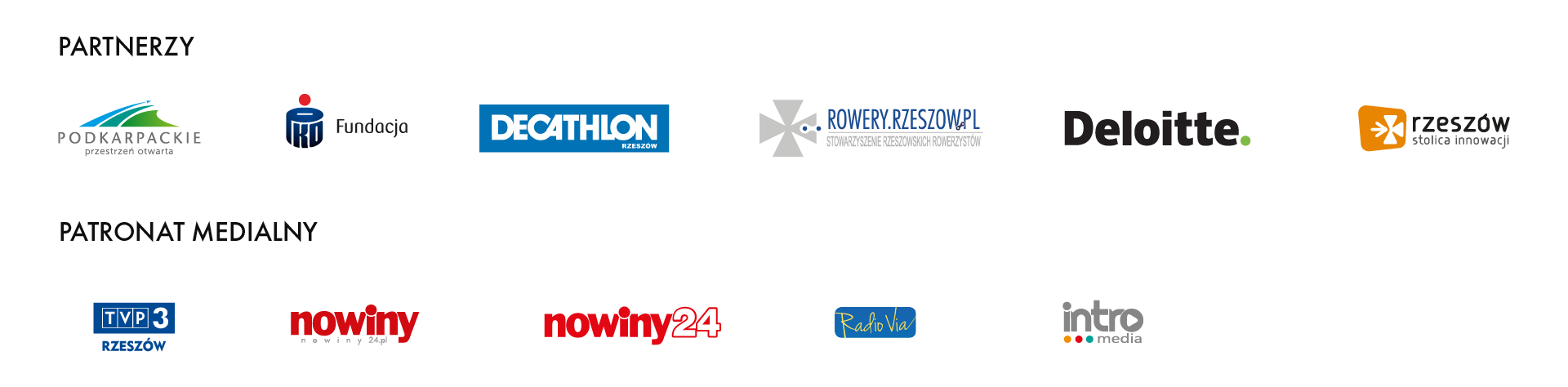 partnerzy rajdu TOUR de WSIiZ