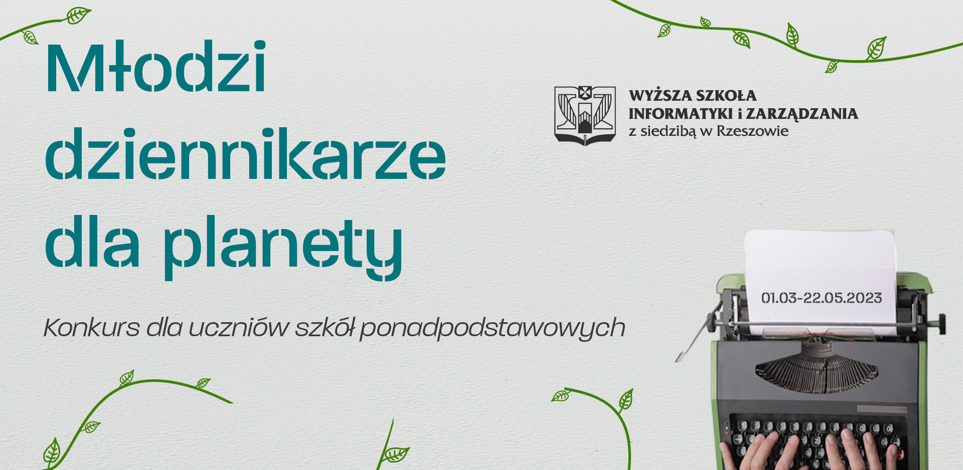 młodzi dziennikaże na rzecz planety