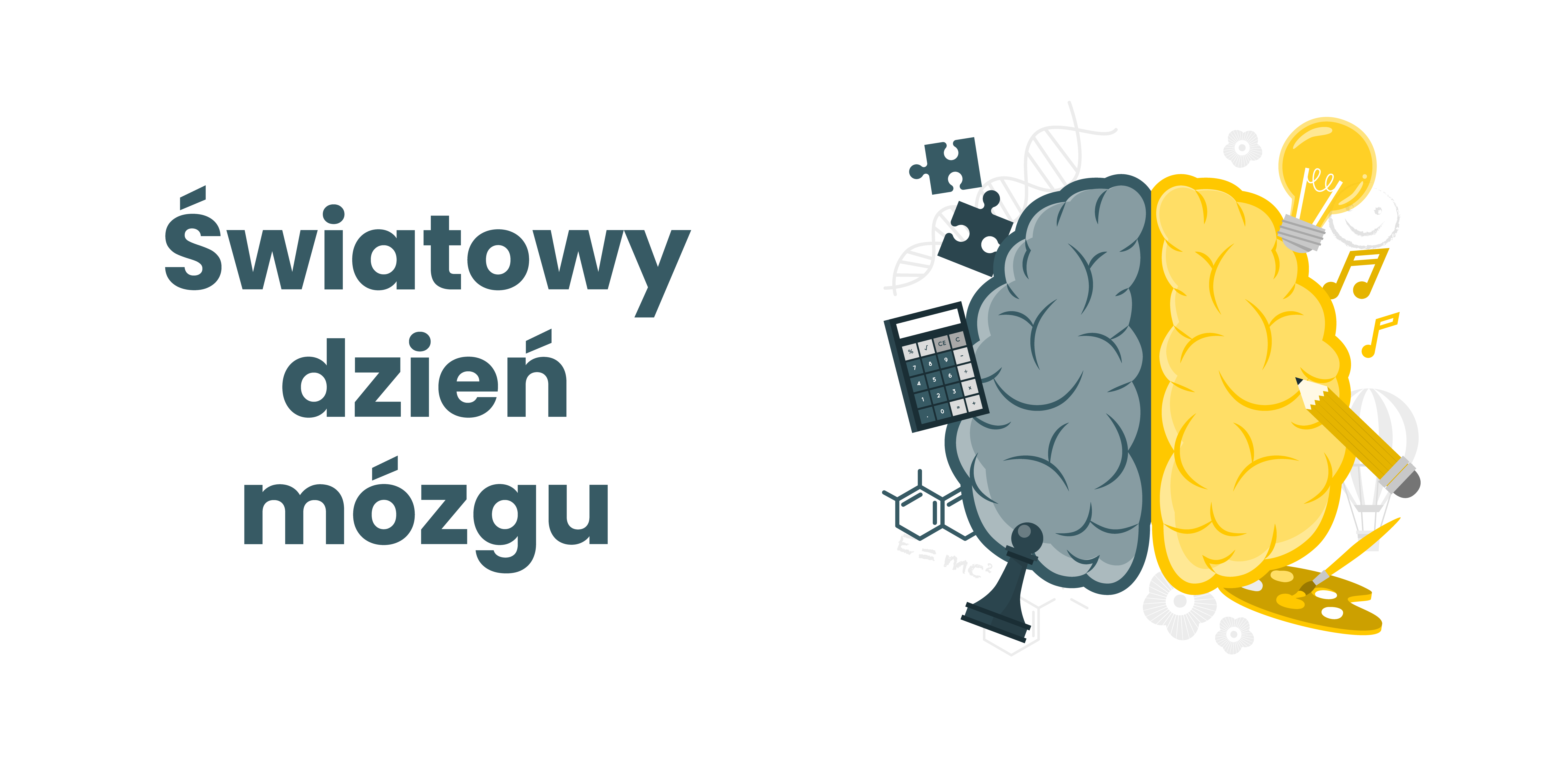 infografika światowy dzień mózgu