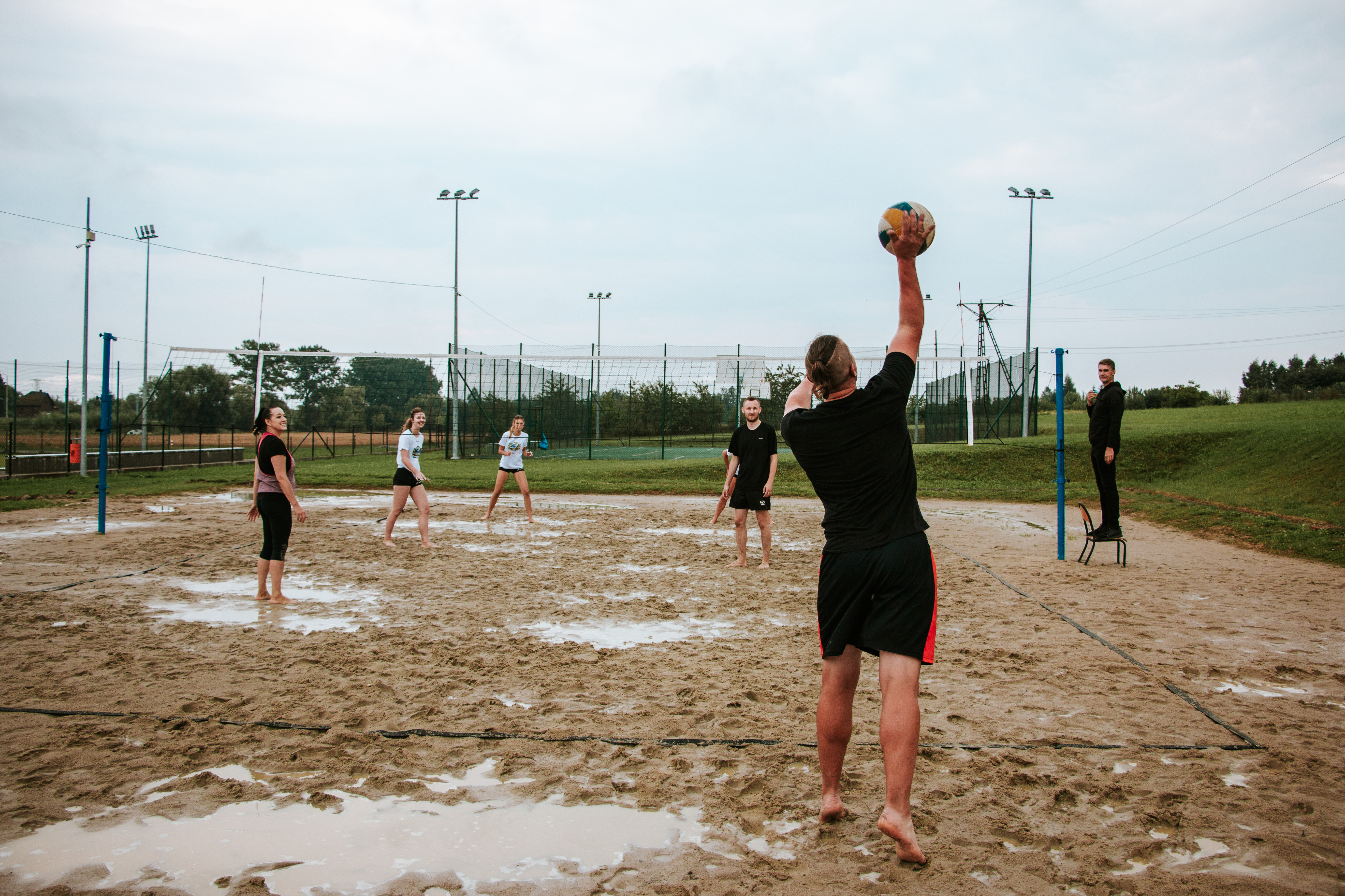 Truniej plażówki w Trzcianie