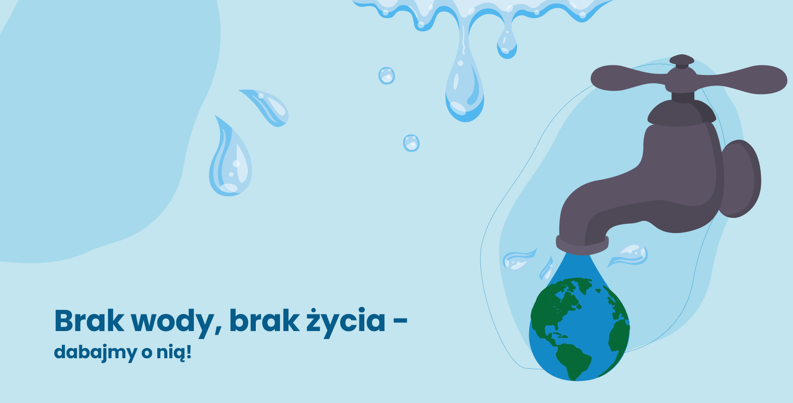 Brak wody, brak życia – dbajmy o nią!