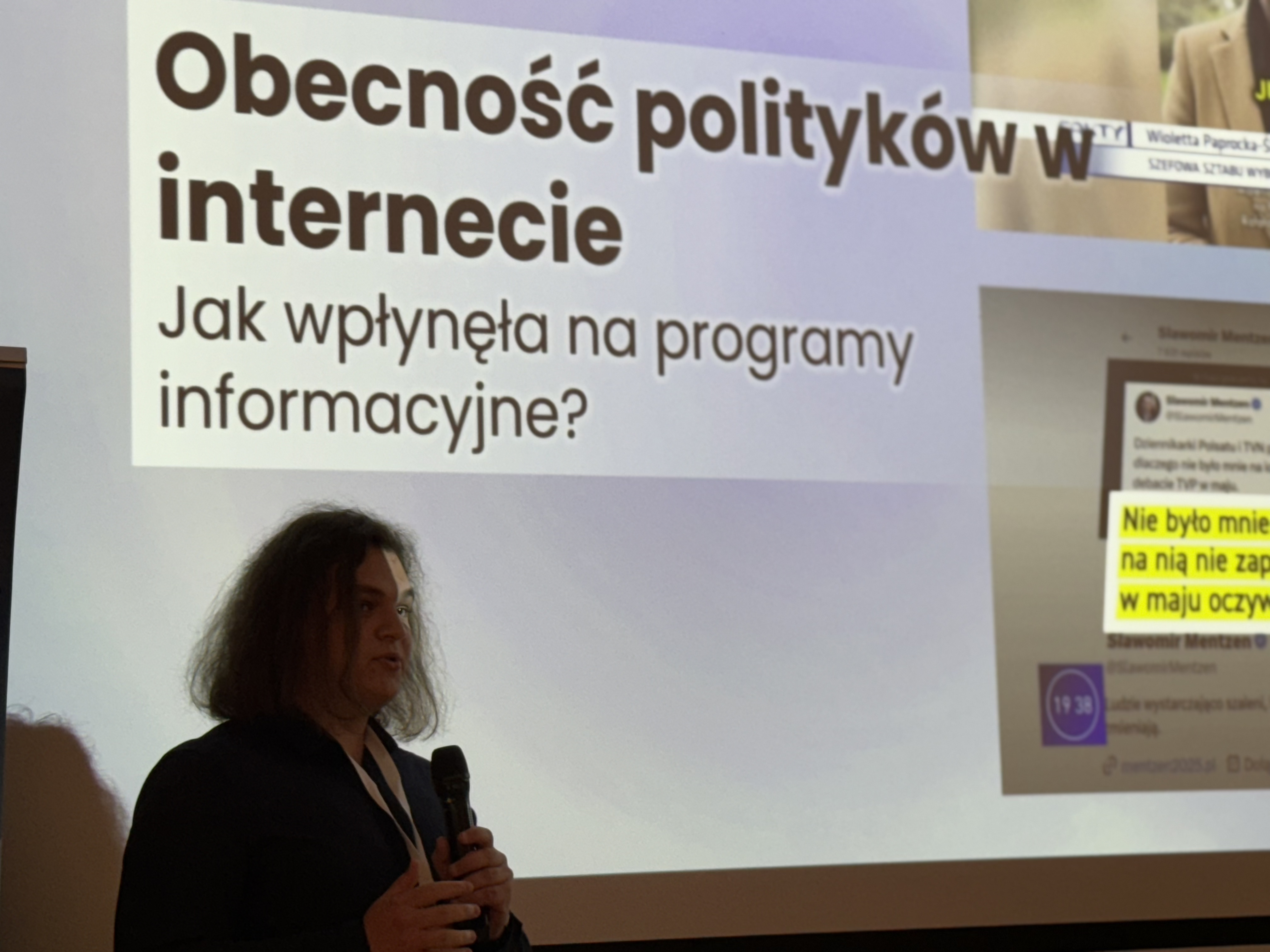 Jak wygląda przyszłość mediów w erze sztucznej inteligencji? Podczas konferencji głos zabrali zarówno uznani eksperci, jak i studenci, pokazując, że młode pokolenie ma wiele do powiedzenia w tej debacie.