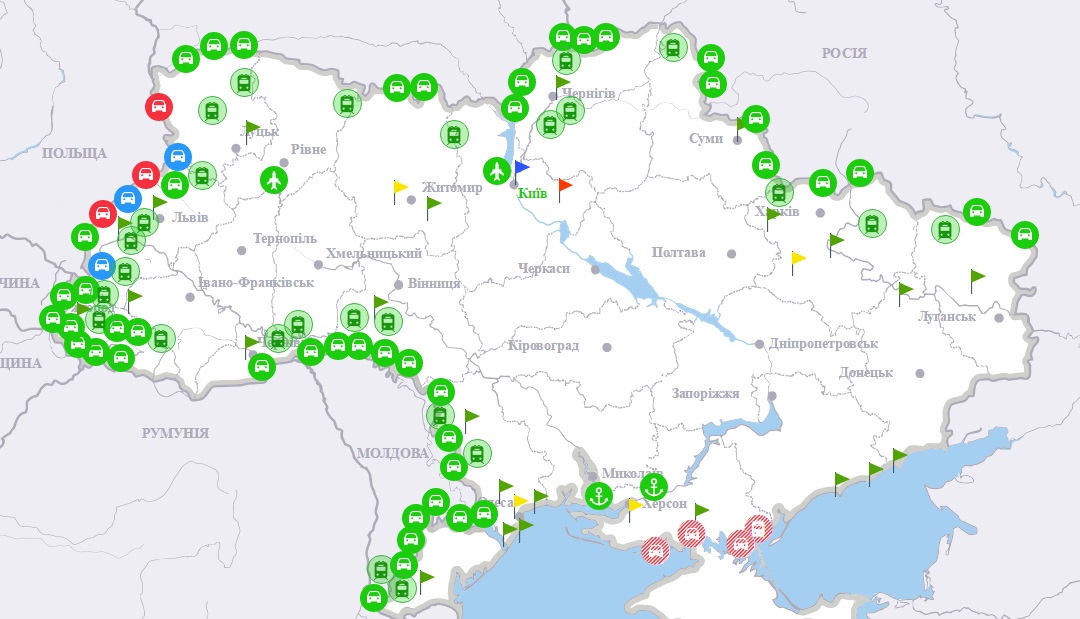 Ruch Graniczny na Ukrainie