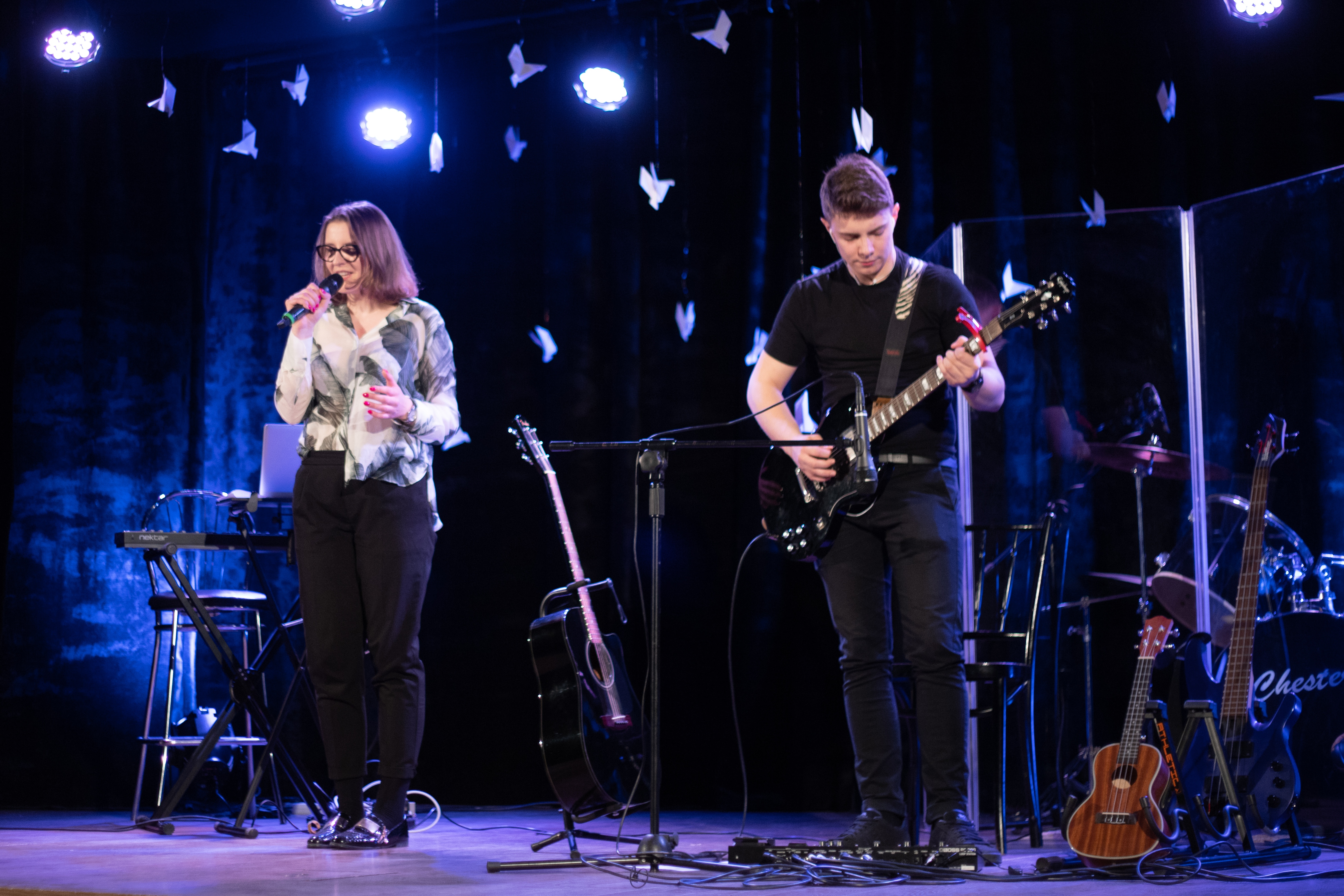 Koncert Karoliny Bzdyry i Krzysztof Demidowski