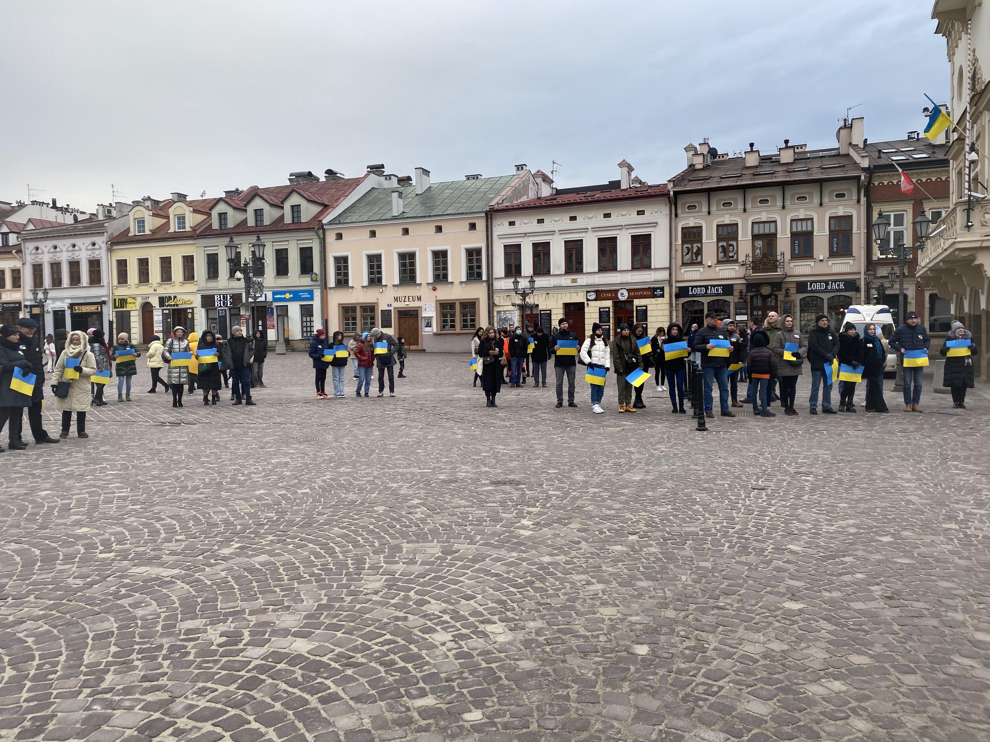 Rzeszów solidarny z Ukrainą