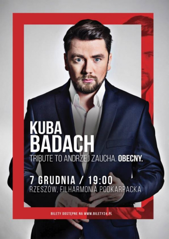 Kuba Badach w Filharmonii Podkarpackiej