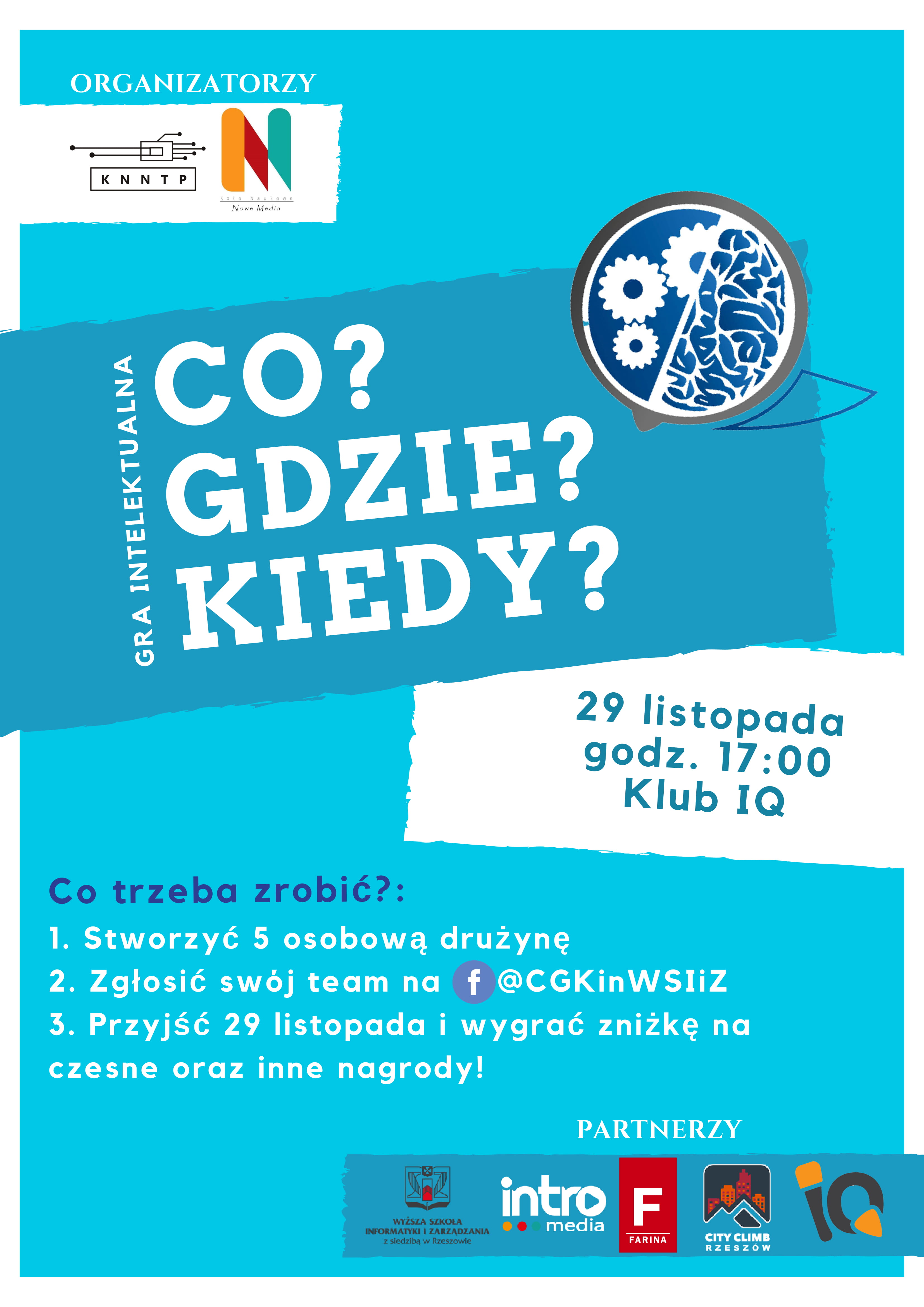 Co Gdzie Kiedy plakat wiiz