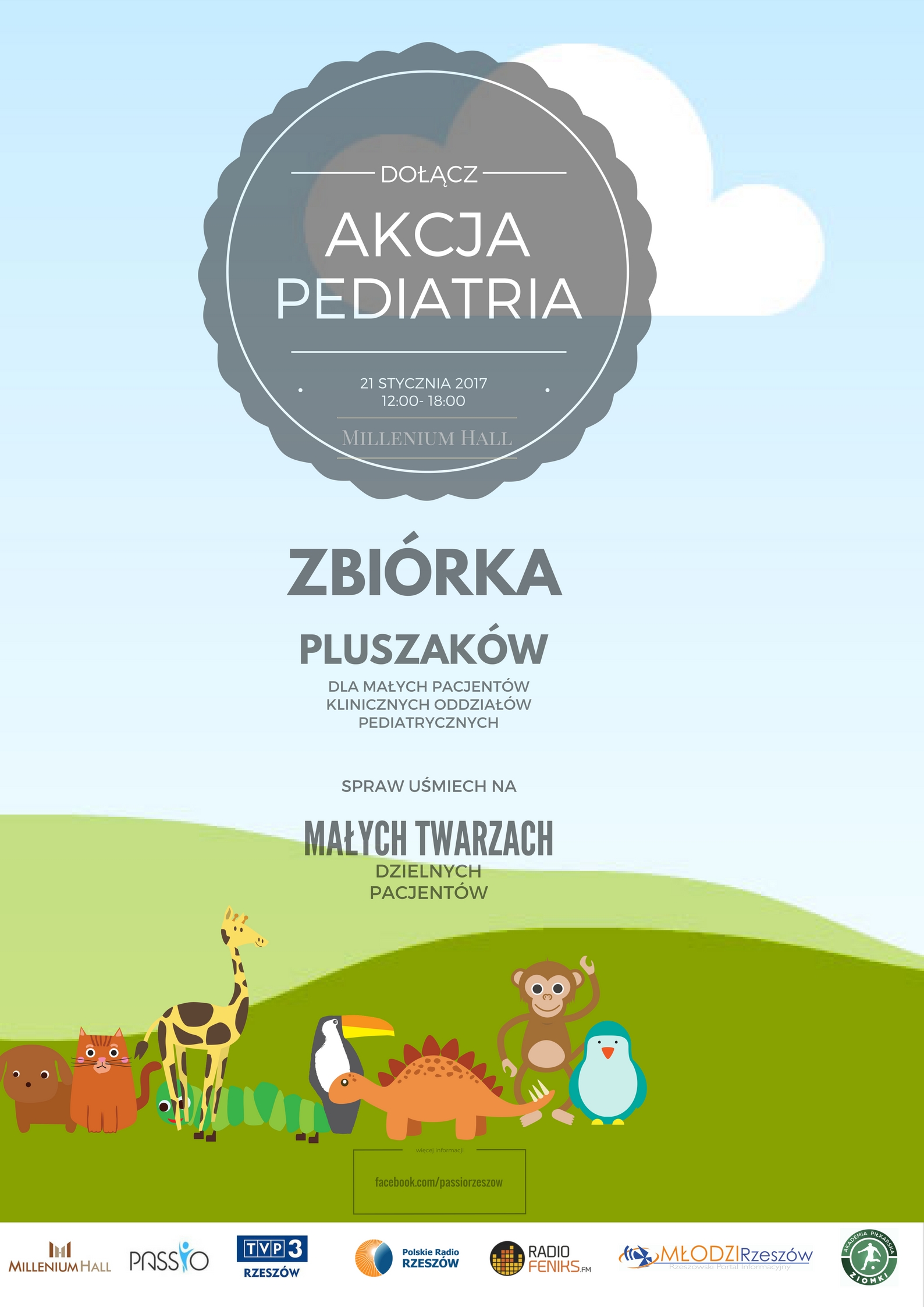 Akcja Pediatria - plakat