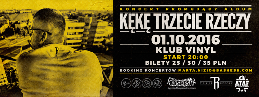 Koncert KęKę Radom w Rzeszowskim klubie Vinyl