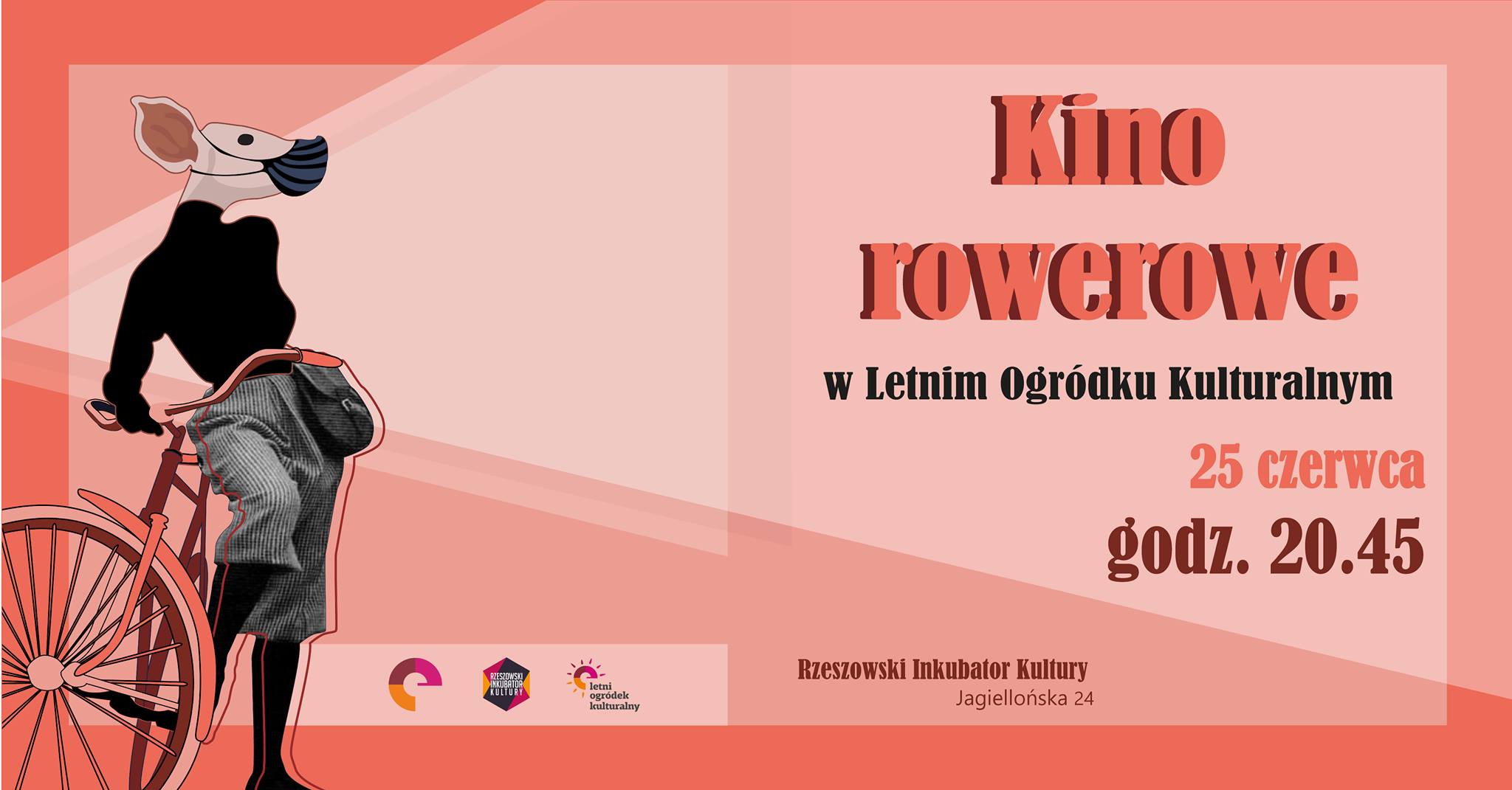 Kino rowerowe w Rzeszowskim Inkubatorze Kultury