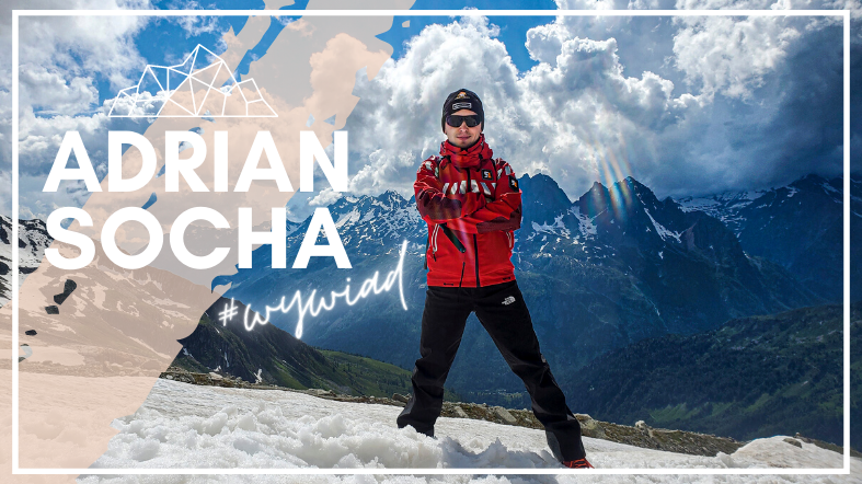 Absolwent WSIiZ zdobył szczyt Mont Blanc: "Jest to kolejny kamyk na mojej górskiej drodze marzeń"